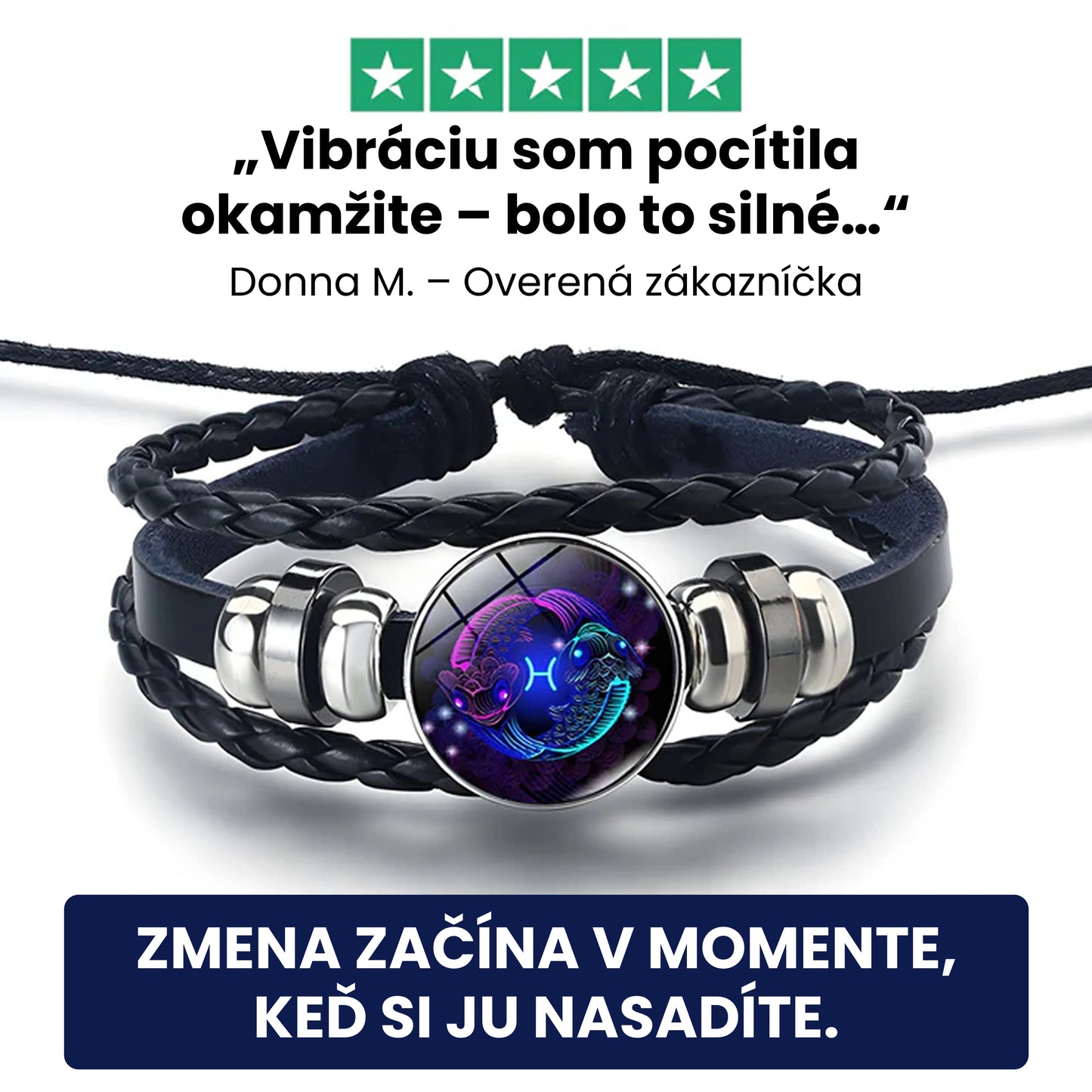 Náramok s duchom Rýb