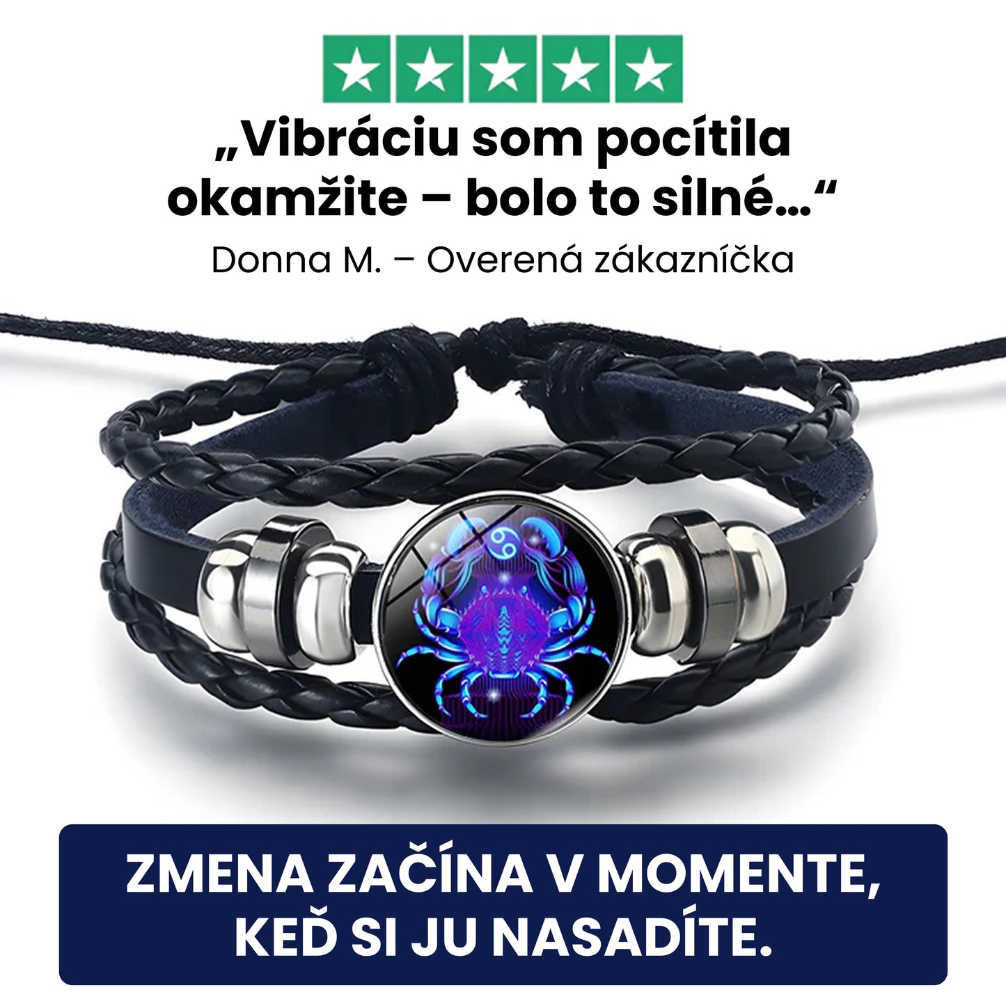 Náramok s duchom Raka