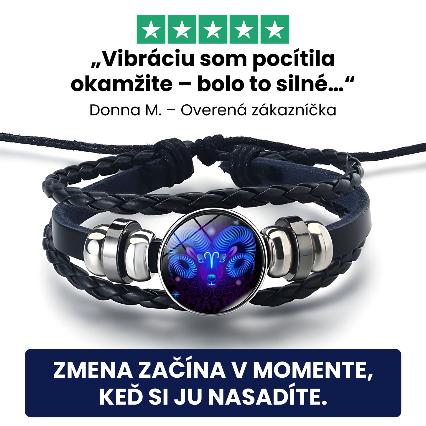 Náramok s duchom Barana